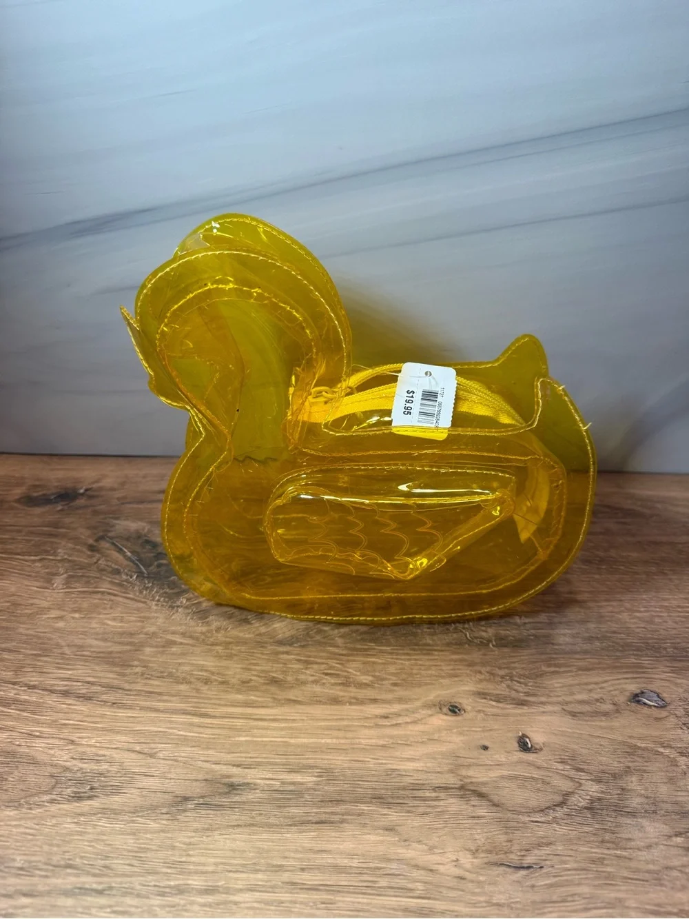 Bath & Body Works Billie the Duck Cosmetic Bag Clear Travel Case NWT